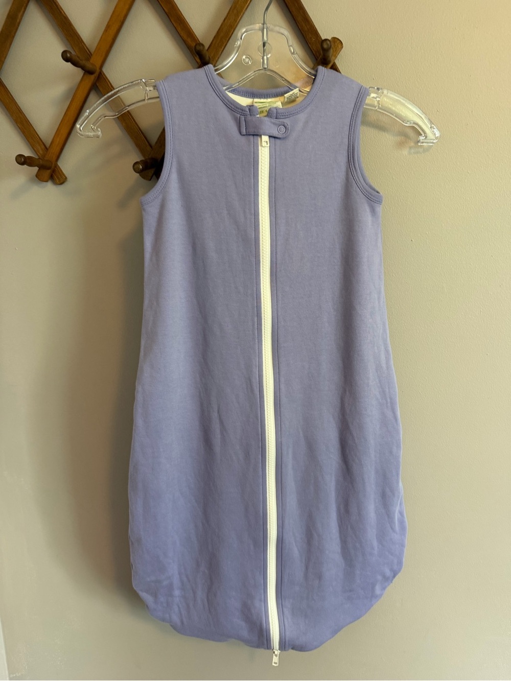 Parade Organics 100% Organic Cotton Sleep Sack Periwinkle 6-12M